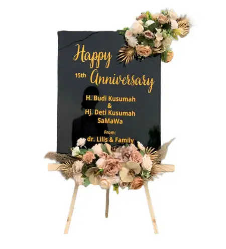 Papan Bunga Akrilik Keusik